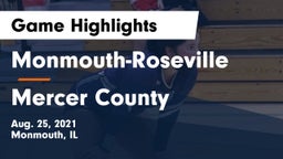 Monmouth-Roseville  vs Mercer County  Game Highlights - Aug. 25, 2021