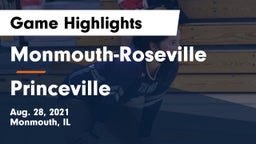 Monmouth-Roseville  vs Princeville Game Highlights - Aug. 28, 2021