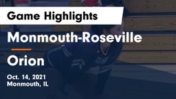 Monmouth-Roseville  vs Orion  Game Highlights - Oct. 14, 2021