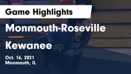 Monmouth-Roseville  vs Kewanee  Game Highlights - Oct. 16, 2021