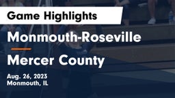 Monmouth-Roseville  vs Mercer County  Game Highlights - Aug. 26, 2023