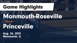Monmouth-Roseville  vs Princeville Game Highlights - Aug. 26, 2023