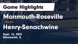Monmouth-Roseville  vs Henry-Senachwine  Game Highlights - Sept. 16, 2023