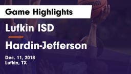 Lufkin ISD vs Hardin-Jefferson  Game Highlights - Dec. 11, 2018