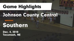 Johnson County Central  vs Southern  Game Highlights - Dec. 4, 2018