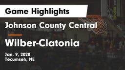 Johnson County Central  vs Wilber-Clatonia  Game Highlights - Jan. 9, 2020