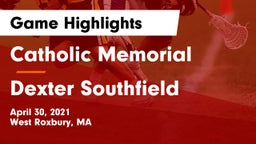 Catholic Memorial  vs Dexter Southfield  Game Highlights - April 30, 2021