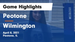 Peotone  vs Wilmington Game Highlights - April 8, 2021