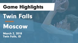 Twin Falls vs Moscow  Game Highlights - March 2, 2018