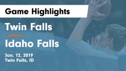 Twin Falls vs Idaho Falls  Game Highlights - Jan. 12, 2019
