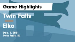 Twin Falls  vs Elko  Game Highlights - Dec. 4, 2021