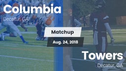 Matchup: Columbia  vs. Towers  2018