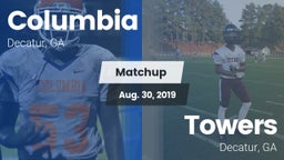 Matchup: Columbia  vs. Towers  2019