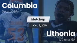 Matchup: Columbia  vs. Lithonia  2019