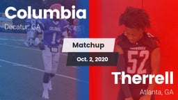 Matchup: Columbia  vs. Therrell  2020