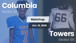Matchup: Columbia  vs. Towers  2020