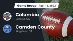 Recap: Columbia  vs. Camden County  2023