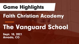Faith Christian Academy vs The Vanguard School Game Highlights - Sept. 10, 2021