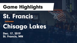 St. Francis  vs Chisago Lakes  Game Highlights - Dec. 17, 2019