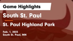 South St. Paul  vs St. Paul Highland Park  Game Highlights - Feb. 1, 2023