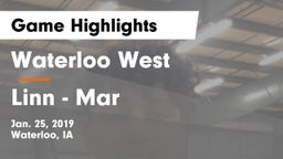 Waterloo West  vs Linn - Mar  Game Highlights - Jan. 25, 2019