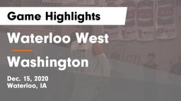 Waterloo West  vs Washington  Game Highlights - Dec. 15, 2020