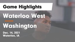 Waterloo West  vs Washington  Game Highlights - Dec. 14, 2021