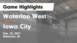 Waterloo West  vs Iowa City  Game Highlights - Feb. 23, 2021