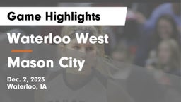 Waterloo West  vs Mason City  Game Highlights - Dec. 2, 2023