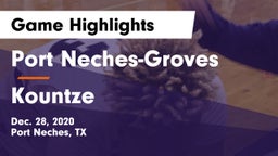 Port Neches-Groves  vs Kountze  Game Highlights - Dec. 28, 2020
