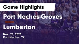 Port Neches-Groves  vs Lumberton  Game Highlights - Nov. 28, 2023