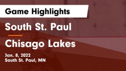 South St. Paul  vs Chisago Lakes  Game Highlights - Jan. 8, 2022