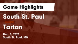 South St. Paul  vs Tartan  Game Highlights - Dec. 5, 2023
