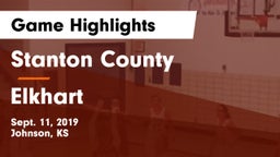 Stanton County  vs Elkhart  Game Highlights - Sept. 11, 2019