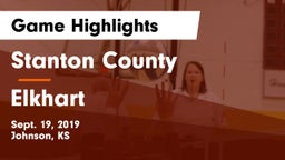 Stanton County  vs Elkhart  Game Highlights - Sept. 19, 2019