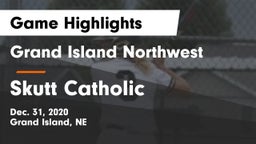 Grand Island Northwest  vs Skutt Catholic  Game Highlights - Dec. 31, 2020