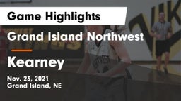 Grand Island Northwest  vs Kearney  Game Highlights - Nov. 23, 2021
