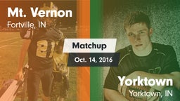 Matchup: Mt. Vernon High vs. Yorktown  2016