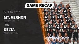 Recap: Mt. Vernon  vs. Delta  2016