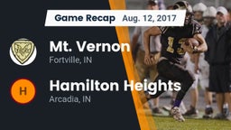 Recap: Mt. Vernon  vs. Hamilton Heights  2017