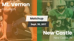 Matchup: Mt. Vernon High vs. New Castle  2017