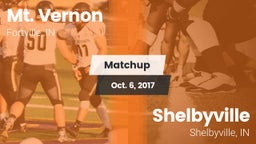 Matchup: Mt. Vernon High vs. Shelbyville  2017