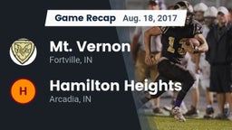 Recap: Mt. Vernon  vs. Hamilton Heights  2017
