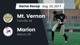 Recap: Mt. Vernon  vs. Marion  2017