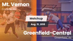 Matchup: Mt. Vernon High vs. Greenfield-Central  2018