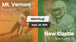 Matchup: Mt. Vernon High vs. New Castle  2018
