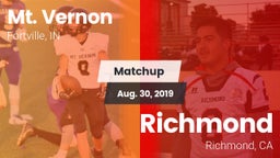 Matchup: Mt. Vernon High vs. Richmond  2019