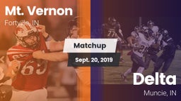 Matchup: Mt. Vernon High vs. Delta  2019