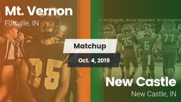 Matchup: Mt. Vernon High vs. New Castle  2019