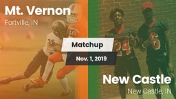 Matchup: Mt. Vernon High vs. New Castle  2019